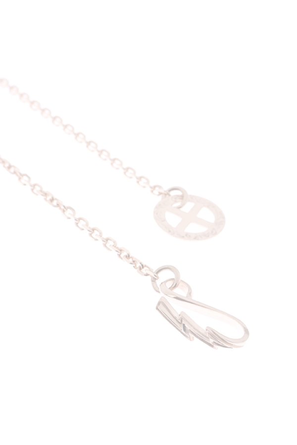 画像3:  {SOLD} Taro Washimi タロウ ワシミ 鷲見太郎 all K18 PG thunder hook medicine wheel chain K 50cm {-BJS}  :1TMC-K-50-PGAL-F  (3)