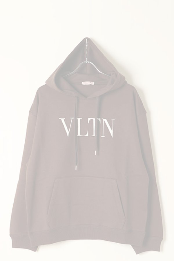 画像1:   Valentino ヴァレンティノ VLTNプリント フード付きスウェットシャツ {VMF14F8MB-BBA}  :1V3MF14F8MB-R53  (1)