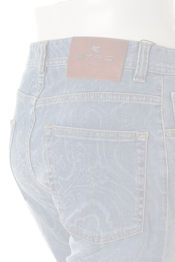 画像4:  {SOLD} ETRO エトロ JEANS NEW REGULAR FI{1W508-9040-0201-AHS} (4)