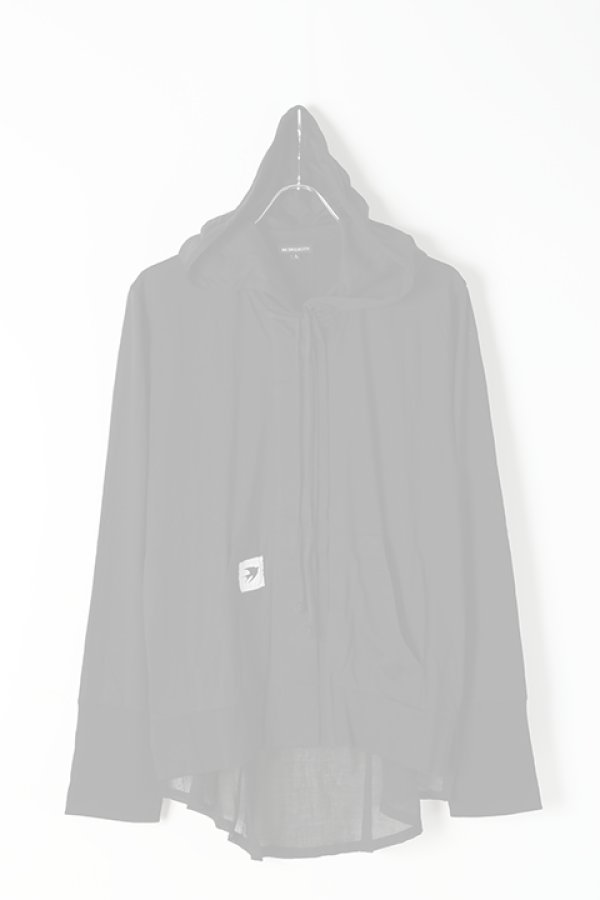 画像1:  {SOLD} ANN DEMEULEMEESTER アンドゥムルメステール HOODIE ELMER BLACK+TIRIEL {2001-2420P-237-099-BLK-BJS}  :20012420P237BK-38  (1)