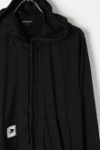 画像2: {SOLD}ANN DEMEULEMEESTER アンドゥムルメステール HOODIE ELMER BLACK+TIRIEL{2001-2420P-237-099-BLK-BJS} (2)