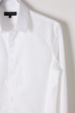 画像2: {SOLD}ANN DEMEULEMEESTER アンドゥムルメステール SHIRT BYRON WHITE{2007-3600-128-001-WHT-BJS} (2)