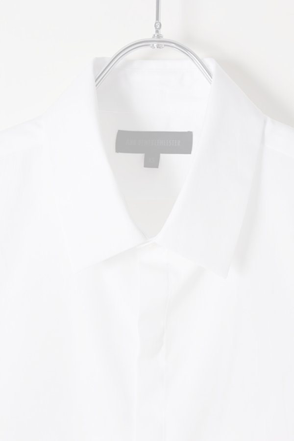 画像3:   ANN DEMEULEMEESTER アンドゥムルメステール SHIRT BYRON WHITE {2007-3600-128-001-WHT-BJS}  :20073600128-WH-XS  (3)