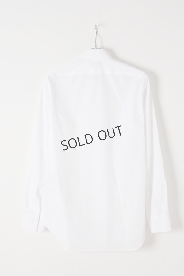 画像4: {SOLD}ANN DEMEULEMEESTER アンドゥムルメステール SHIRT BYRON WHITE{2007-3600-128-001-WHT-BJS} (4)