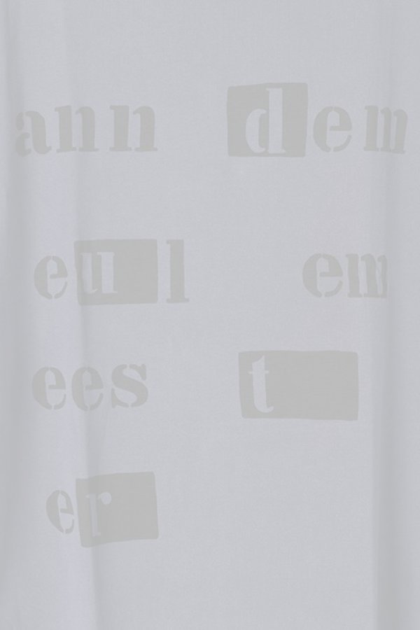 画像4:   ANN DEMEULEMEESTER アンドゥムルメステール T-SHIRT JERRY INDIGO+PRINT {2007-3801-226-059-BLU-BJS}  :20073801226-BL-XS  (4)