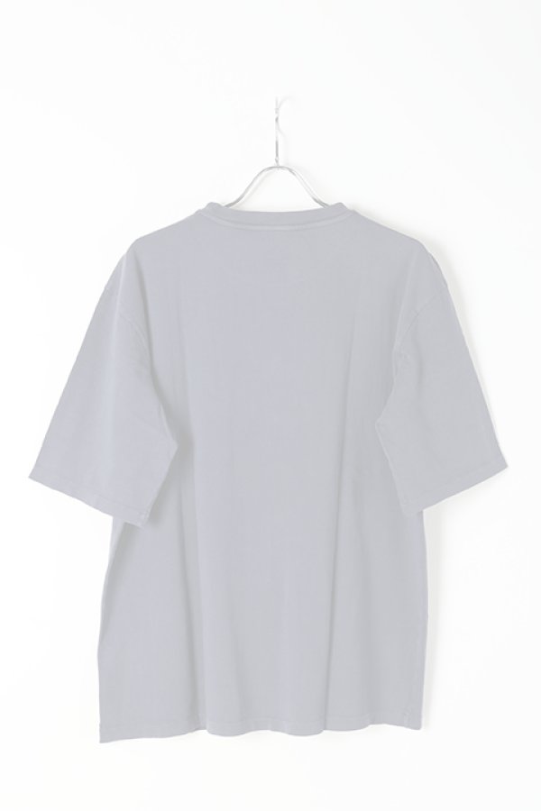 画像5:   ANN DEMEULEMEESTER アンドゥムルメステール T-SHIRT JERRY INDIGO+PRINT {2007-3801-226-059-BLU-BJS}  :20073801226-BL-XS  (5)