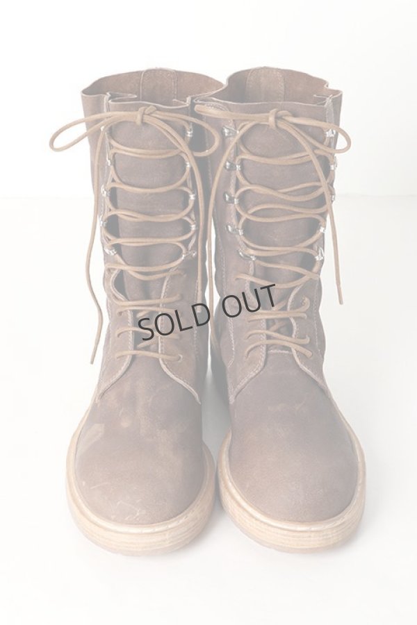 画像3: {SOLD}ANN DEMEULEMEESTER アンドゥムルメステール SHOES SCAMOSCIATO INGRASSATO{2013-4210-354-065-TBC-BJS} (3)