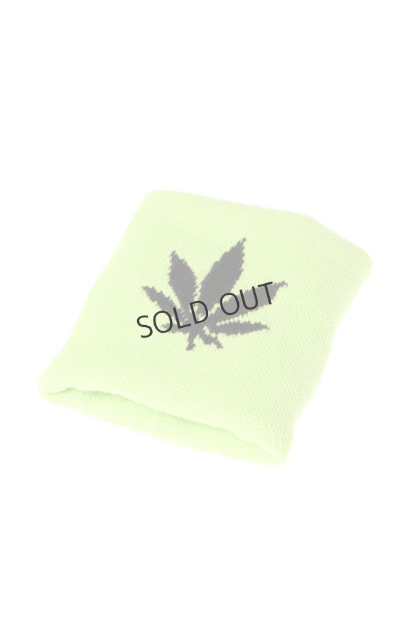 画像3: {SOLD}Palm Angels パームエンジェルス WEED WRISTBAND{PMOA001S7195049-4110-AGS} (3)