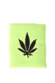 画像1: {SOLD}Palm Angels パームエンジェルス WEED WRISTBAND{PMOA001S7195049-4110-AGS} (1)