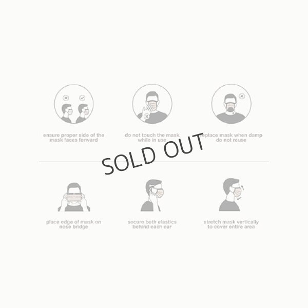 画像5: {SOLD}evolvetogether イヴォルブトゥギャザー WHITE(30 face masks pack|30枚入り){-BCS} (5)