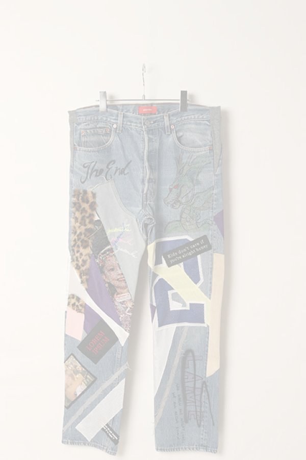 画像1:   guernika ゲルニカ Denim Pants (Mixed Media){-BDA}{E-} (1)