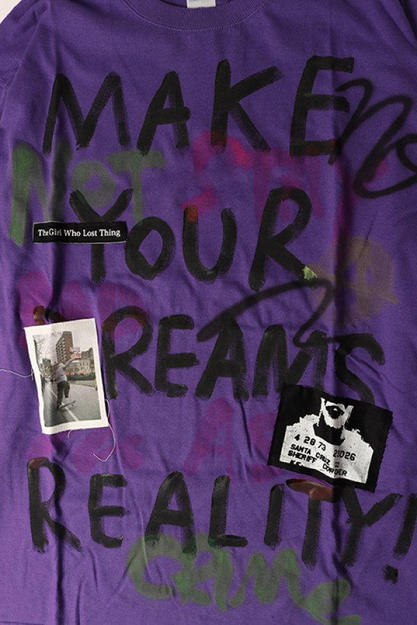 画像3: guernika ゲルニカ Paint Longsleeve T{-BDA}{E-} (3)