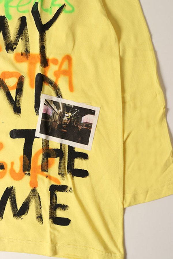 画像3: guernika ゲルニカ Paint Longsleeve T{-BDA}{E-} (3)