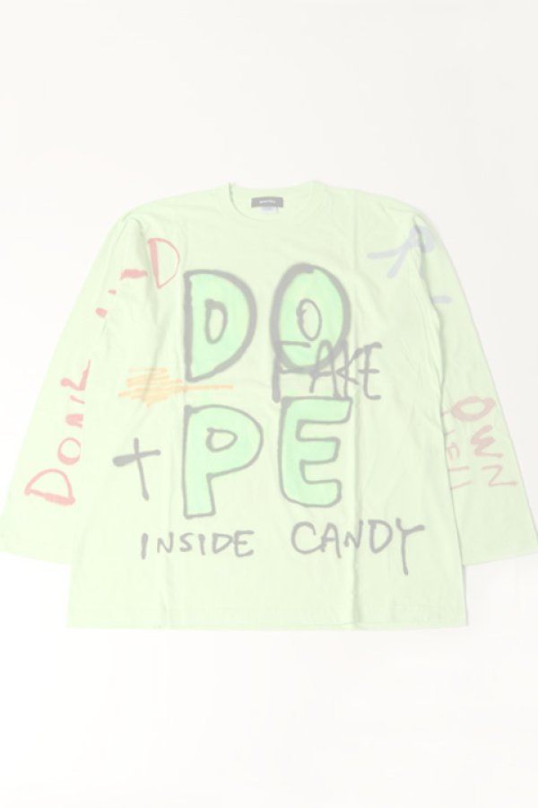 画像1:   guernika ゲルニカ Paint Longsleeve T{-BDA}{E-} (1)