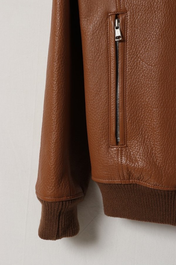 画像4: 【 30%OFF セール121,000円→84,700円】 AKM エイケイエム BRIGHT SHRINK COW WASHABLE b RIDERS{-AEA} (4)