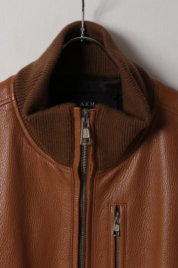 画像2: 【 30%OFF セール121,000円→84,700円】 AKM エイケイエム BRIGHT SHRINK COW WASHABLE b RIDERS{-AEA} (2)