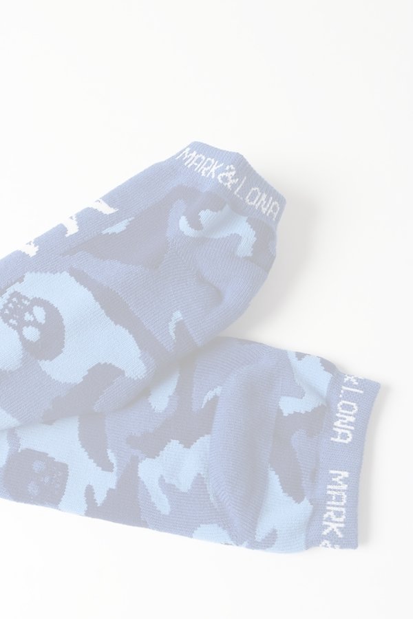 画像4:   MARK & LONA マークアンドロナ Gauge Cushioned Ankle Socks | MEN{-BES} (4)