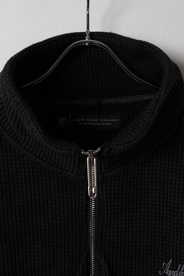 画像2: a good bad influence アグッドバッドインフルエンス WAFFLE TRACK TOP{-BES} (2)