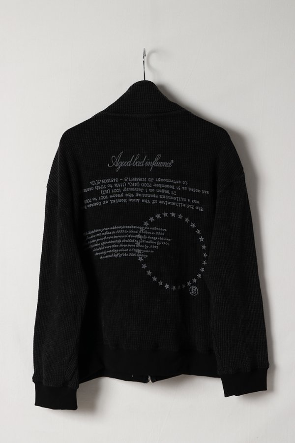 画像5: a good bad influence アグッドバッドインフルエンス WAFFLE TRACK TOP{-BES} (5)