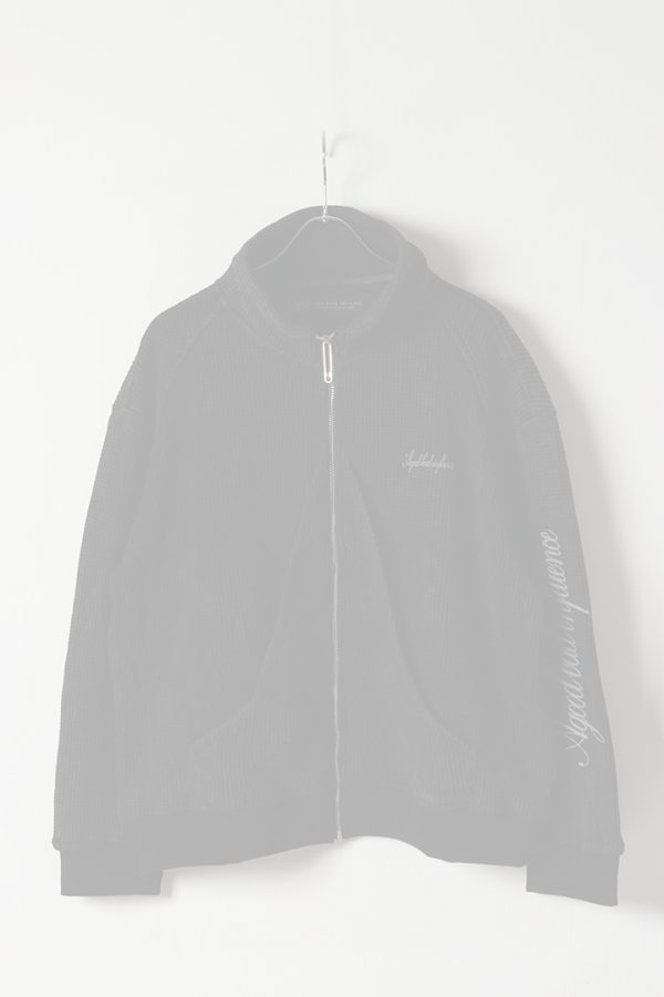 画像1: a good bad influence アグッドバッドインフルエンス WAFFLE TRACK TOP{-BES} (1)