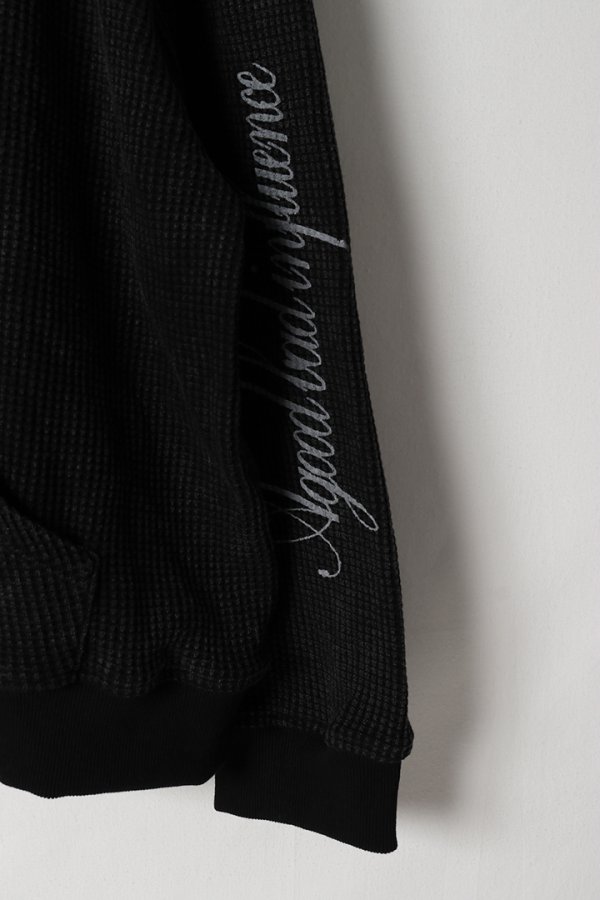 画像3: a good bad influence アグッドバッドインフルエンス WAFFLE TRACK TOP{-BES} (3)