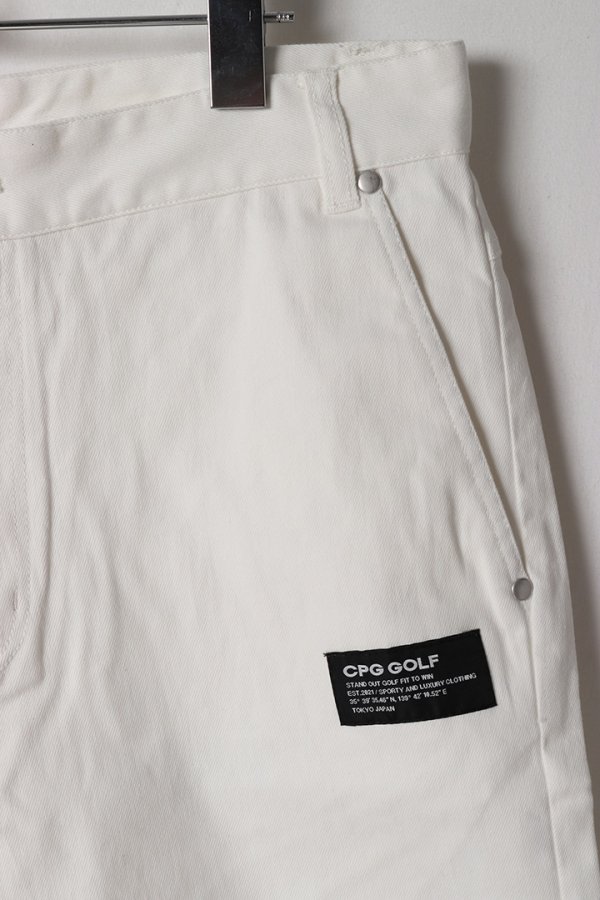 画像2: 【 40%OFF セール36,300円→21,780円】 CPG GOLF シーピージーゴルフ FRONT POCKET SH.PANTS{-BES} (2)