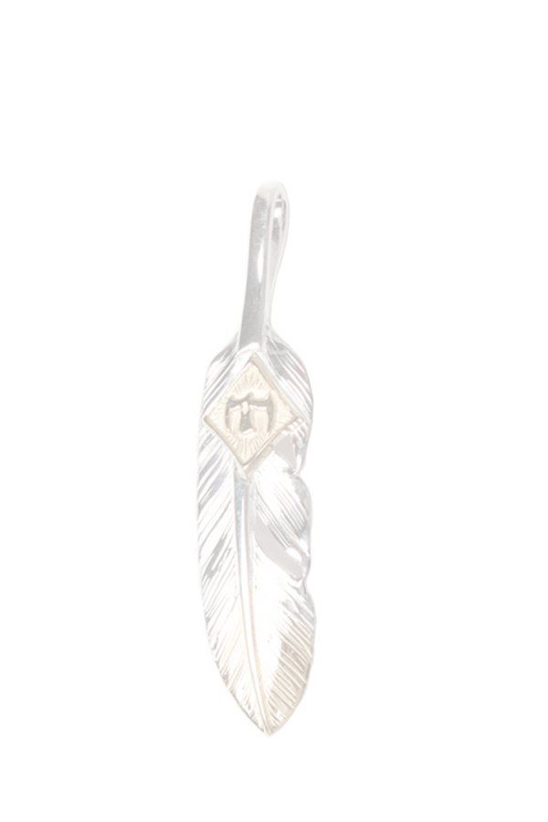 画像1:  {SOLD} Taro Washimi タロウ ワシミ 鷲見太郎 S feather K18 top 01/M K18 eagle metal {-BES}  {E-14}  {E-36}  :WT-202504_14-F  (1)