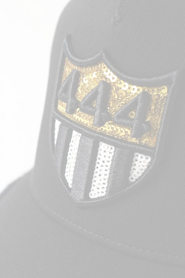 画像5:  {SOLD} YOSHINORI KOTAKE DESIGN ヨシノリコタケ メッシュキャップ YK3DSP-444-20 BLK BLK BLK/GLD/WHT {-BES}  :YK-BES-05-F  (5)