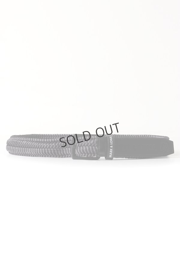 画像1: {SOLD}MARK & LONA マークアンドロナ Bello Stretch Mesh Belt | MEN and WOMEN{-BEA} (1)