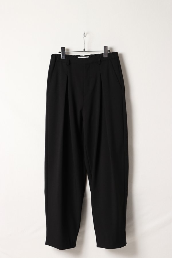 画像1: ekat エカット(UNISEX) DOUBLE TUCK WIDE PANTS{-BEA} (1)