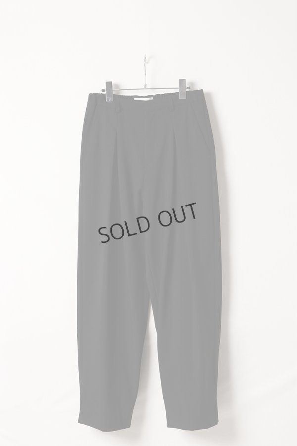 画像1: ekat エカット(UNISEX) DOUBLE TUCK WIDE PANTS{-BEA} (1)