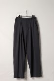 画像1: ekat エカット(UNISEX) DOUBLE TUCK WIDE PANTS{-BEA} (1)