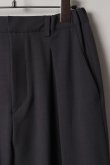 画像2: ekat エカット(UNISEX) DOUBLE TUCK WIDE PANTS{-BEA} (2)