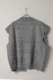 画像5: ekat エカット(UNISEX) DAMAGE LAYERED KNIT VEST{-BEA} (5)