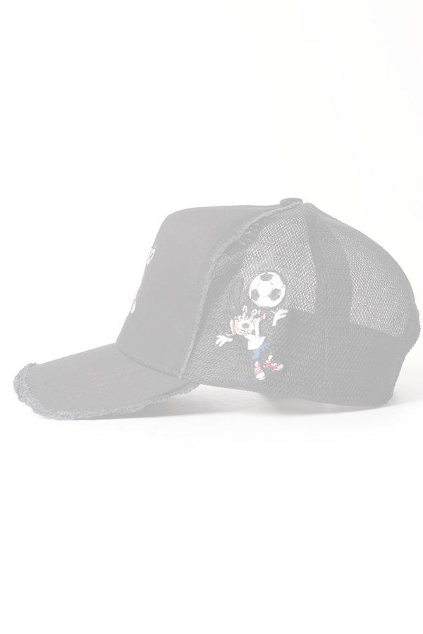 画像3:  {SOLD} YOSHINORI KOTAKE DESIGN ヨシノリコタケ YKD-SOCCER BLK BLK RED {-BEA}  :YK-BEA-04-F  (3)