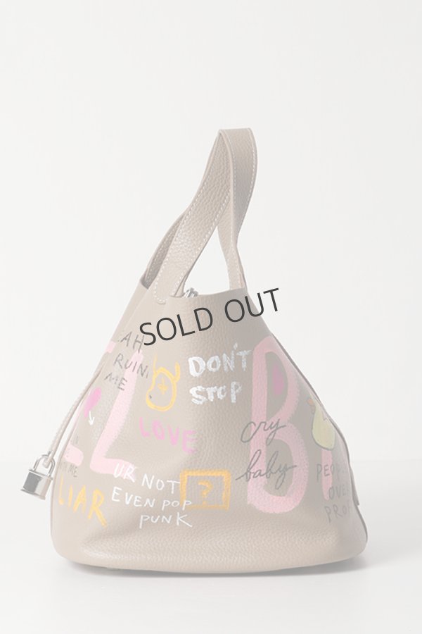 画像2: {SOLD}guernika ゲルニカ Cube Bag / size L / Beige{E-}{GR-CB-1-BEA} (2)