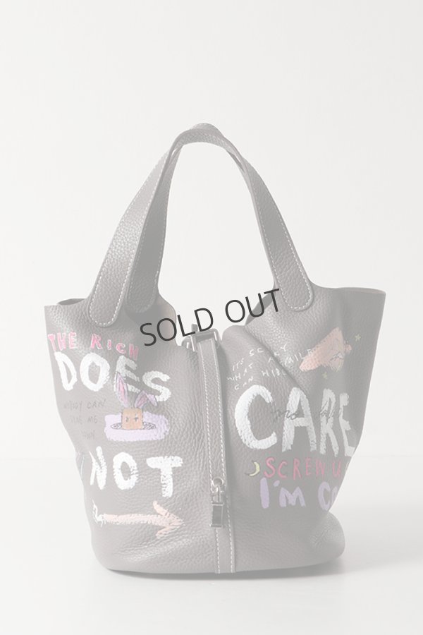 画像1: {SOLD}guernika ゲルニカ Cube Bag / size L / Gray{E-}{GR-CB-1-BEA} (1)