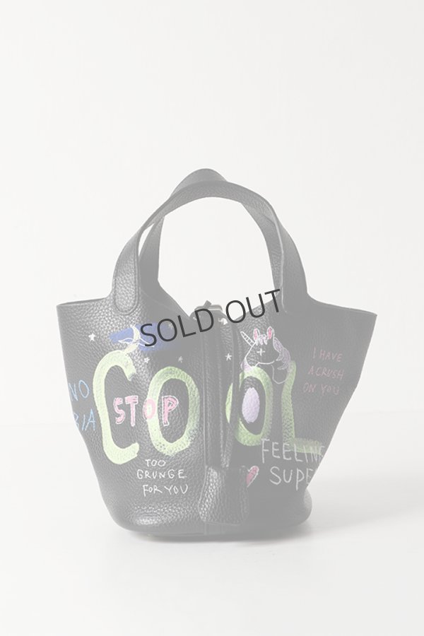 画像3: {SOLD}guernika ゲルニカ Cube Bag / size S / Black{E-}{GR-CB-3-BEA} (3)