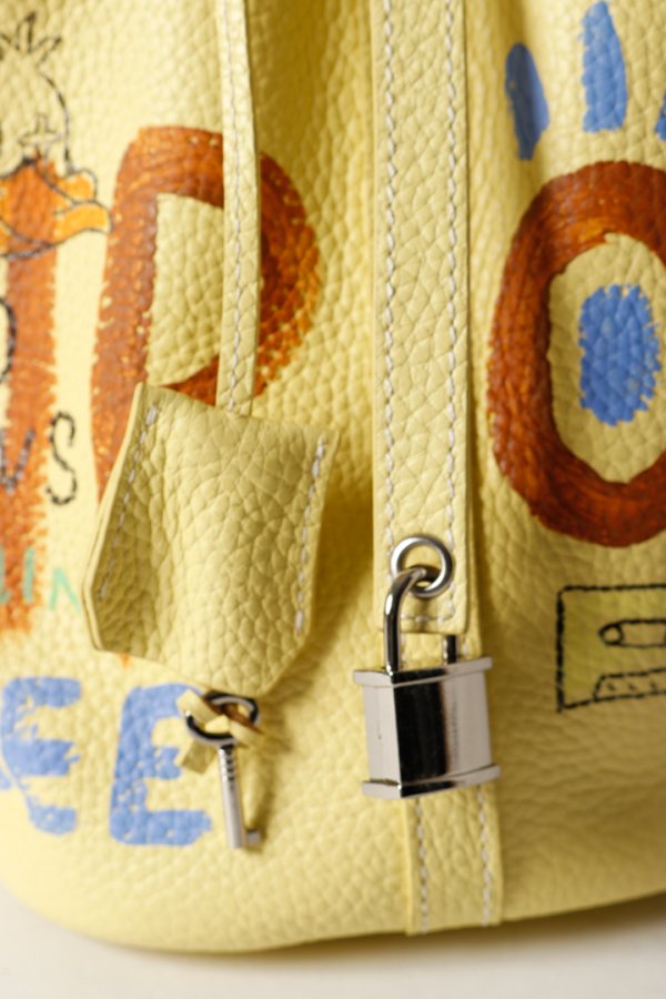 画像7: guernika ゲルニカ Cube Bag / size S / Butter yellow{E-}{GR-CB-3-BEA} (7)