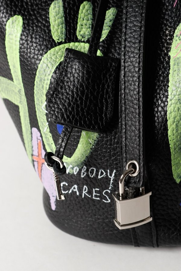 画像6: guernika ゲルニカ Cube Bag / size S / Black{E-}{GR-CB-3-BEA} (6)