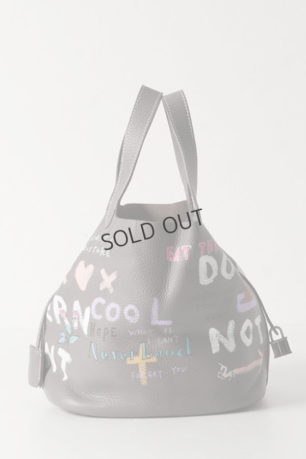 画像4: {SOLD}guernika ゲルニカ Cube Bag / size L / Gray{E-}{GR-CB-1-BEA} (4)