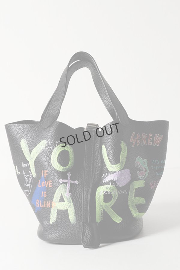 画像4: guernika ゲルニカ Cube Bag / size L / Black{E-}{GR-CB-1-BEA} (4)