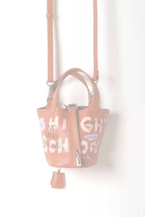 画像1: guernika ゲルニカ Cube Bag / size MINI / Mocha mousse{E-}{GR-MCB-1-BEA} (1)