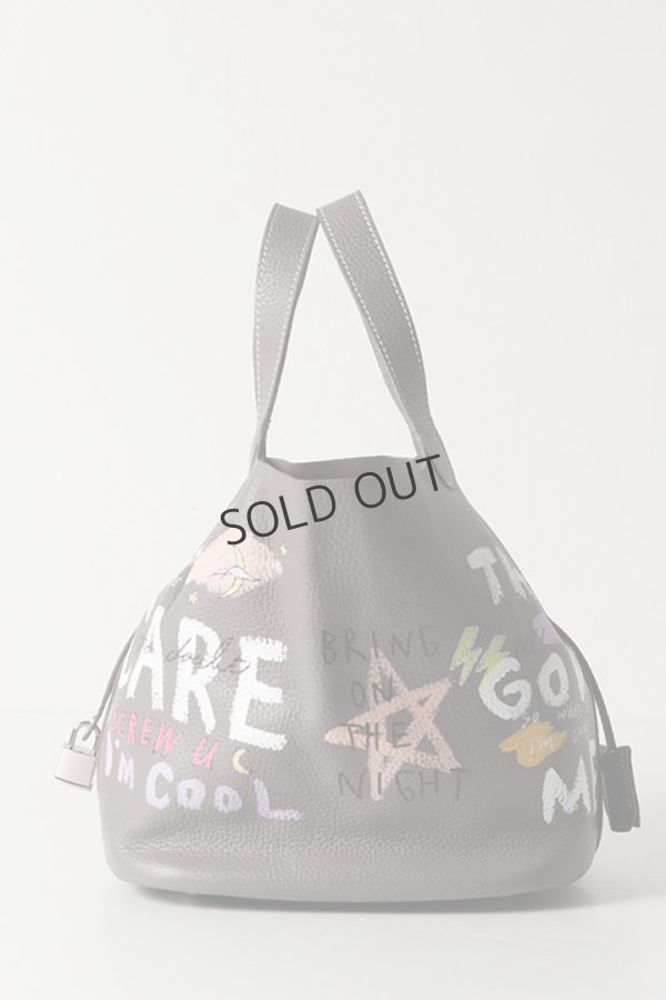 画像2: {SOLD}guernika ゲルニカ Cube Bag / size L / Gray{E-}{GR-CB-1-BEA} (2)