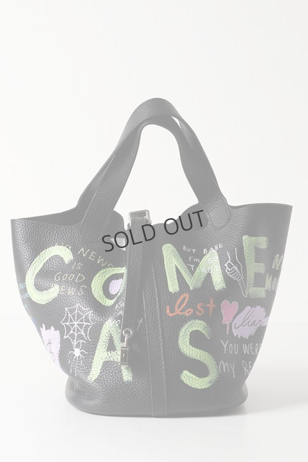 画像1: guernika ゲルニカ Cube Bag / size L / Black{E-}{GR-CB-1-BEA} (1)