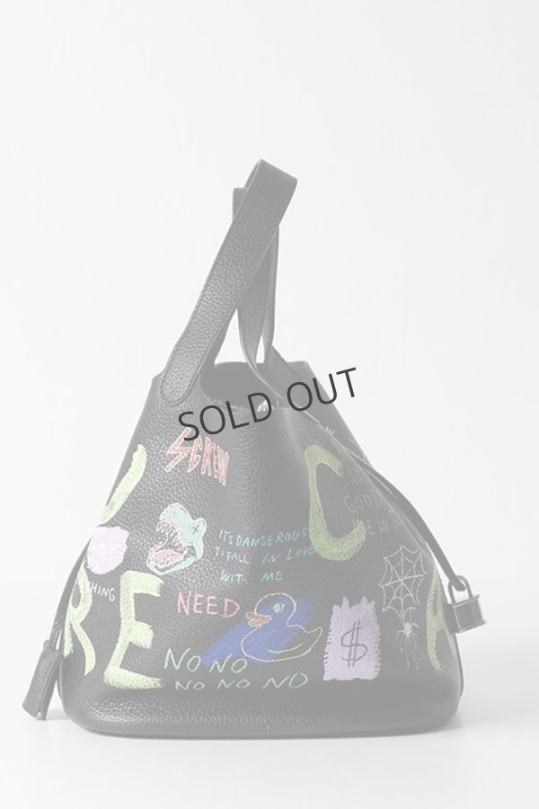 画像5: guernika ゲルニカ Cube Bag / size L / Black{E-}{GR-CB-1-BEA} (5)