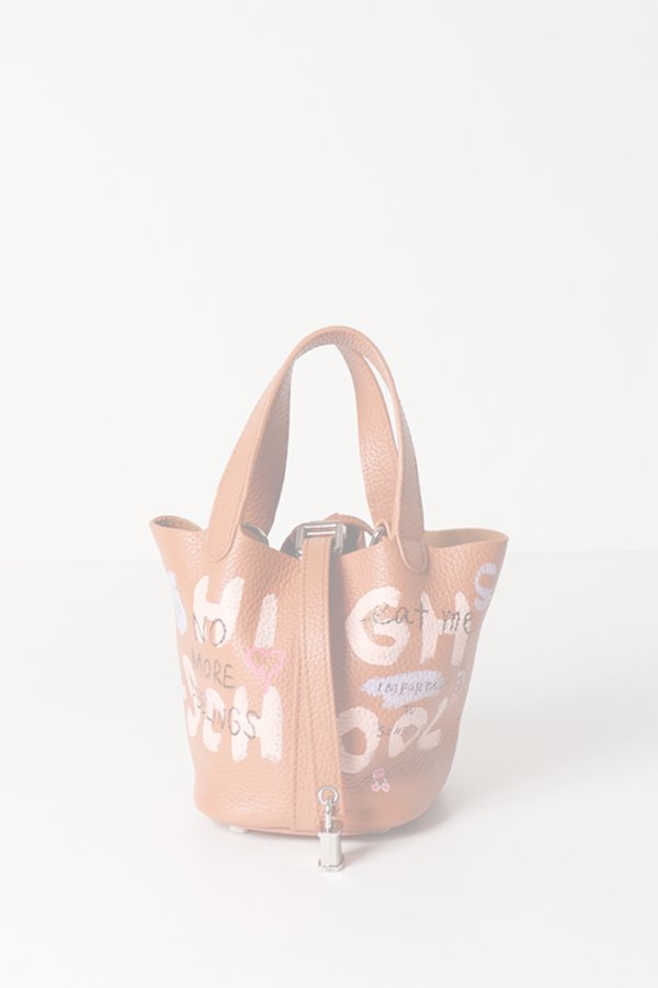 画像2: guernika ゲルニカ Cube Bag / size MINI / Mocha mousse{E-}{GR-MCB-1-BEA} (2)
