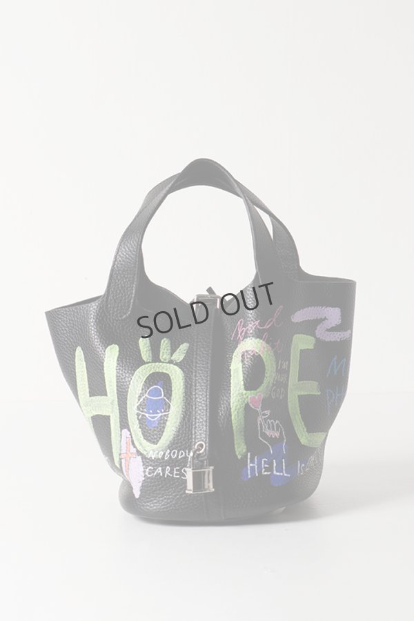 画像1: {SOLD}guernika ゲルニカ Cube Bag / size S / Black{E-}{GR-CB-3-BEA} (1)