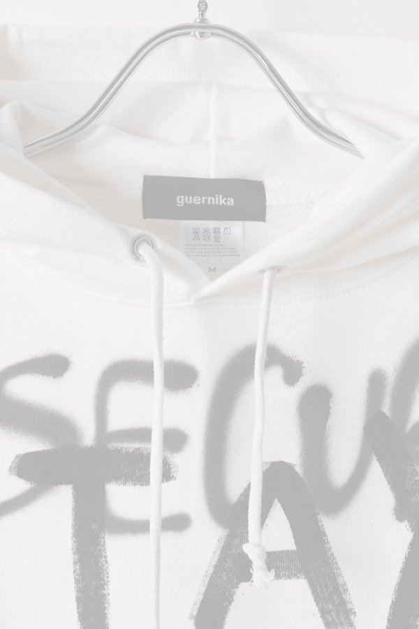 画像2: guernika ゲルニカ Paint Hoodie{E-}{-BEA} (2)