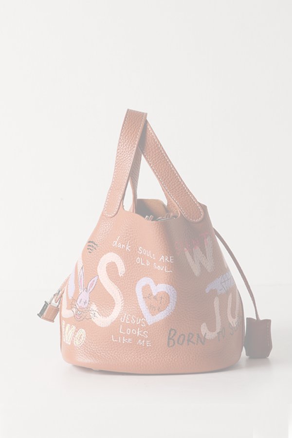 画像2:   guernika ゲルニカ Cube Bag / size S / Mocha mousse{E-}{GR-CB-3-BEA} (2)